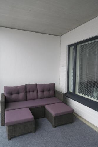 Balcony/terrace, Ihana yksio Kangasalan Harjunsalossa in Kangasala