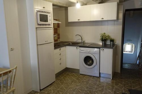 virtuve, Apartamentos La Dama Azul in Ágreda