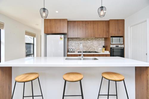 مطبخ, Saddlers Lane - Christchurch Holiday Homes in Russley