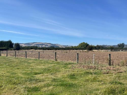 A szálláshely kívülről, The Barn in Mosgiel