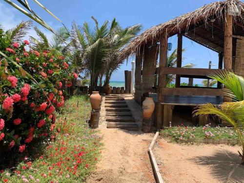 Bela casa de praia beira mar in Pontal Do Peba