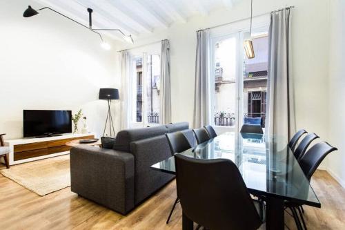 The Collection Barcelona - Bright and modern 4bedroom with terrace in Las Ramblas P2, Barcelona (fotografie 7)