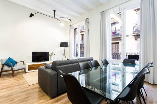 The Collection Barcelona - Bright and modern 4bedroom with terrace in Las Ramblas P2, Barcelona (fotografie 10)