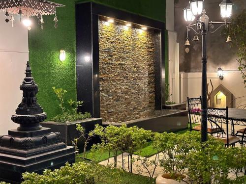 Garden, Shakya House in Patan