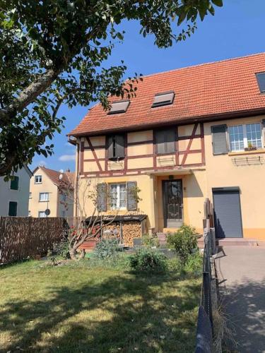 A szálláshely kívülről, Gîte cosy pour 2 à 4 personnes, village proche Mulhouse (Gite cosy pour 2 a 4 personnes, village proche Mulhouse) in Burnhaupt-le-Haut