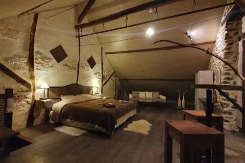 unique room with great view in a former old barn