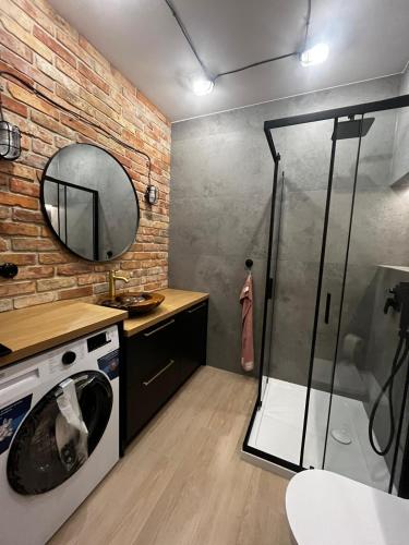 APARTAMENT z widokiem na stadion Styl Industrialny Jedyny taki CHECK IN 24 H