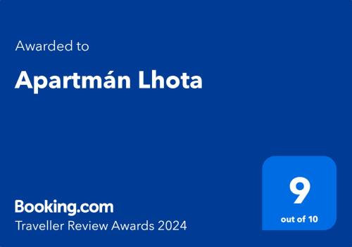 Apartmán Lhota