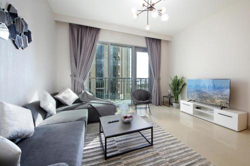 Elegant Waterfront 1BHK in Dubai Creek Harbour, Dubaj