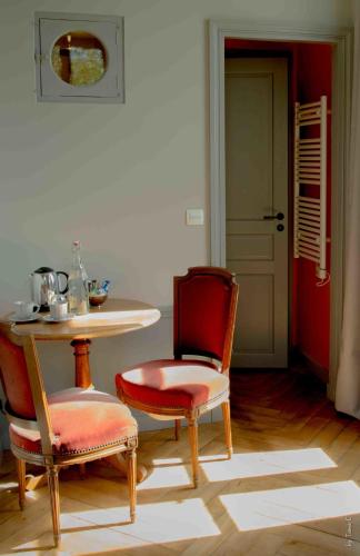 Badkamer, Chambres d'hotes de Parseval in Senlis