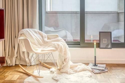 Smart and cosy 4P Apt in Antwerp with balcony, Antverpy (fotografie 4)