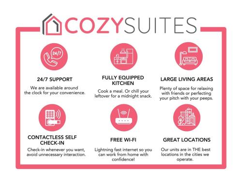 Modern 2BR 2BA Downtown Apartment by CozySuites
