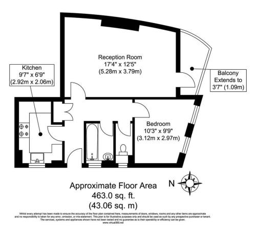 Central Camden Flat With Terrace For 4 People - image 10