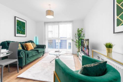 Birmingham City Centre - Stylish 2 Bedroom Apartment - Wifi - Netflix - 205H, Birmingham (fotografie 6)