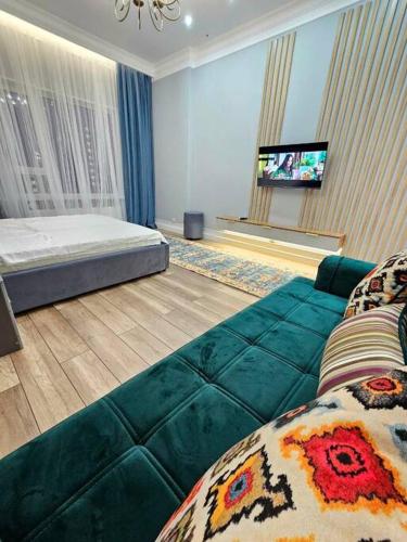 92 Уютная квартира в ЖК 4YOU, Almaty (foto 8)