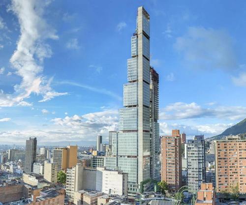 Apartaestudios con vista en el centro de Bogotá