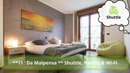 * * 11' from Malpensa* * Shuttle, Netflix & Wi-Fi - Apartment - Somma Lombardo