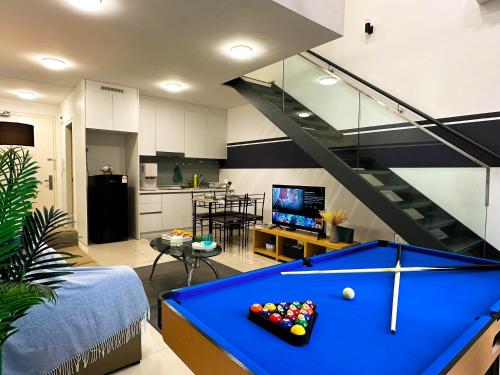 EkoCheras Snooker Pool JD #Balcony #4Pax #AboveMall #FreeCarPark, Kuala Lumpur