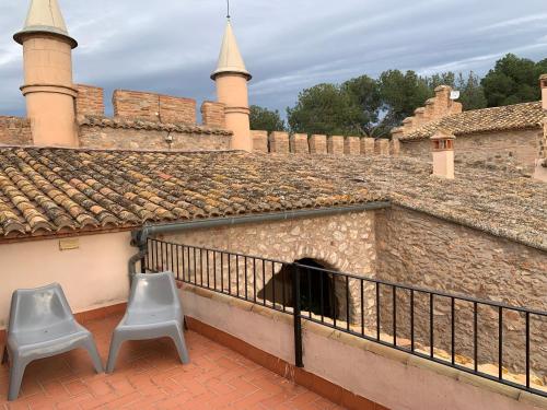 Castillo con piscina en plena Sierra Calderona