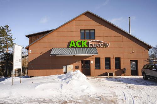 Eksterijer hotela, ACK būve (ACK buve) in Aluksne