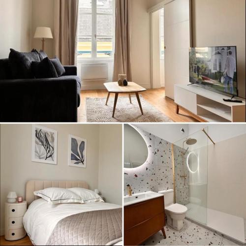 Beautiful, modern 1-bed apartment, 5 mins RER A - Location saisonnière - Saint-Germain-en-Laye