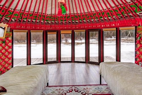 Ak-Sai Travel Karkyra Yurt Camp in Jergalan