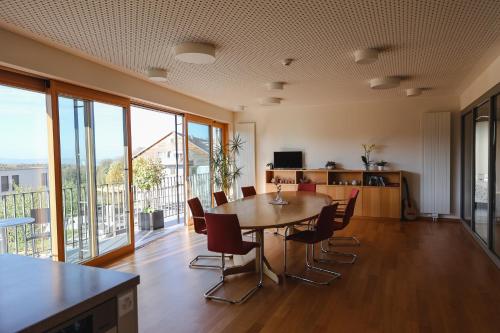 Felles stue/TV-område, Gästehaus WOHNPARK St. Chrischona (Gastehaus WOHNPARK St. Chrischona) in Bettingen