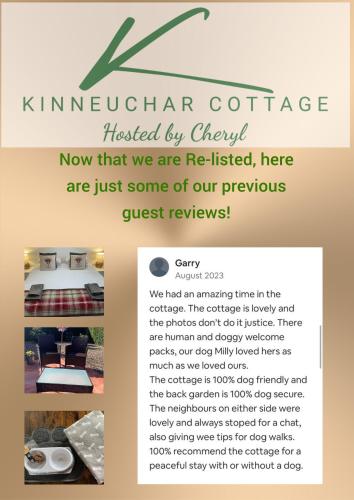 Kinneuchar Cottage - by Elie, Dog Friendly.