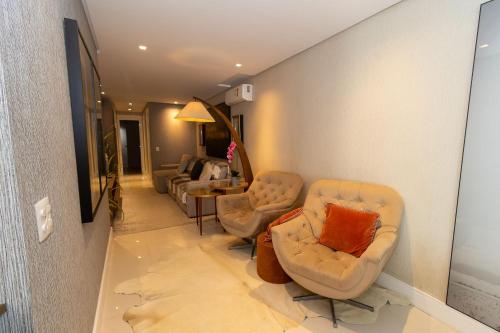 Varandas do Atlântico 101B - Apartamento com vista mar - Piscina climatizada - Academia - (Consultar serviços de roupas de cama e banho)