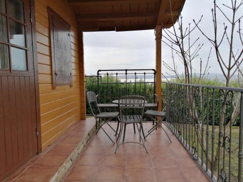 Erkély/terasz, Cabanas Miraduero in Aldeadavila De La Ribera