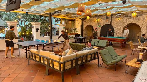 Ресторан, Viajero Quito Hostel in Кіто