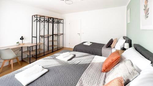 NEU - Zentrum, 3 Zi, free Tiefgarage, smart TV, WLAN, Augsburg (fotografie 10)