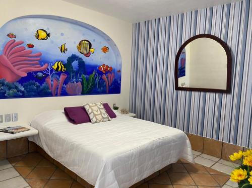 Istaba viesiem, Hotel Yauco in Escuinapa