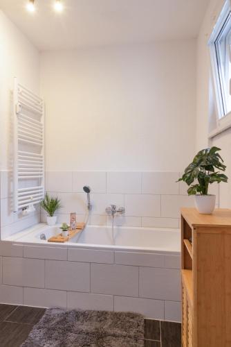 Fürdőszoba, Apartment-Peter in Finsterwalde