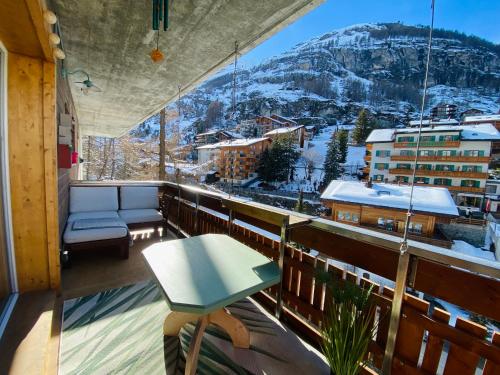 Cosy Modern Apartment with balcony and Matterhorn View, Zermatt (fotografie 9)