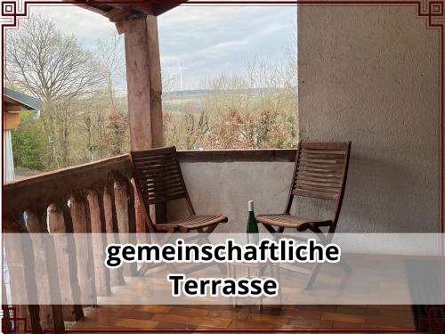 陽台/露台, Romantisches Asia-Apartment zwischen Mosel & Rhein - SmallSaigon in 埃梅爾斯豪森