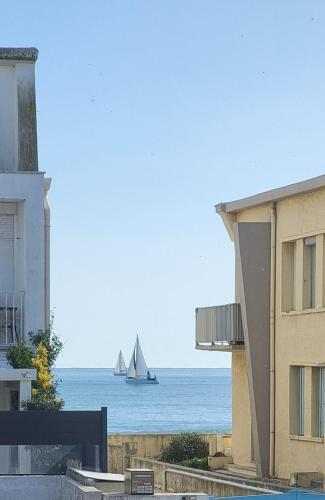 Blue mare - Superbe appartement T3 plage * Wifi, climatisation - Location saisonnière - Palavas-les-Flots