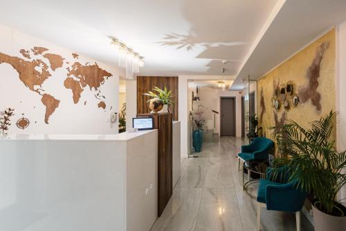 Előcsarnok, Hotel B4 in Nagyvárad városközpont