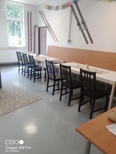 共用Lounge/電視區, Ubytování BRLOH Sedloňov v Orlických horách (Ubytovani BRLOH Sedlonov v Orlickych horach) in 塞德隆諾夫