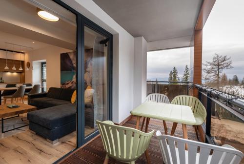 Rõdu/terrass, TATRYSTAY Armeria Apartments in strbske Pleso