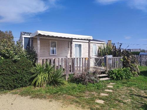 Mobil Home les pieds dans l'eau