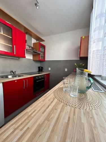 virtuve, Apartmán Žižka (Apartman Zizka) in Frimburka