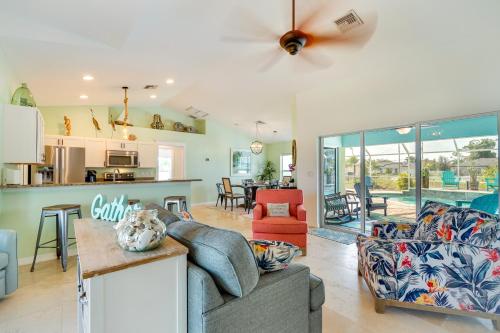 Cape Coral Retreat with Heated Pool and Lanai!