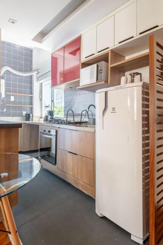 ห้องครัว, Apartamento com estilo próximo ao Baixo Gávea (Apartamento com estilo proximo ao Baixo Gavea) near จาร์ดิม โบตานิโค
