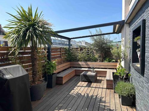 Appartement de 3 chambres avec terrasse et wifi a Asnieres sur Seine - Location saisonnière - Asnières-sur-Seine