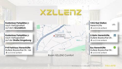 XZLLENZ Traum Studio-Apartment, Frei-Parken, U-Bahn, Küche, Nürnberg (photo 9)