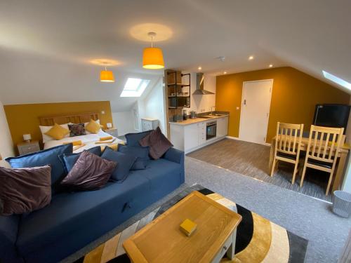 Modern studio apartment set beneath the black mountains A stones throw from the offas dyke path