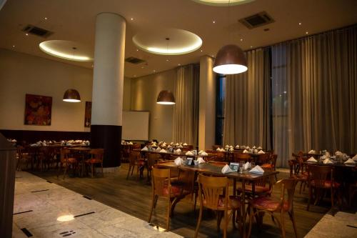 餐廳, Hotel Inter Cuiaba in 庫亞巴市中心