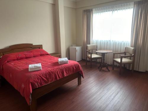 1 double bed