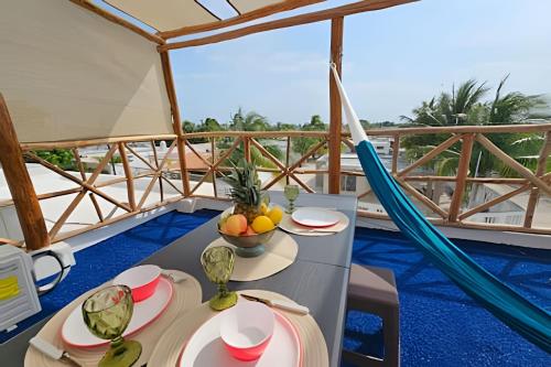Villa con alberca, a una cuadra del mar in Chicxuclub Puerto Yucatan